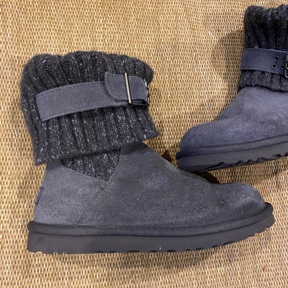 Authentic Ugg Cambridge Boots in Metallic Grey US8 women’s - Picture 1 of 9